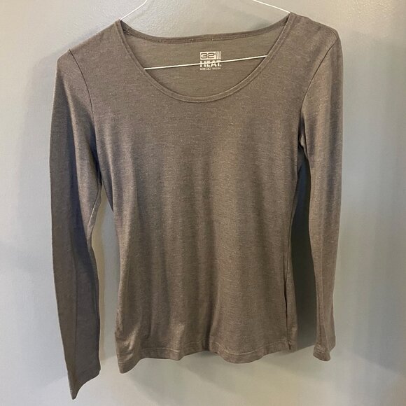 32 Degrees Tops - 32 Degree Heat Gray Long Sleeve T Shirt Size Medium